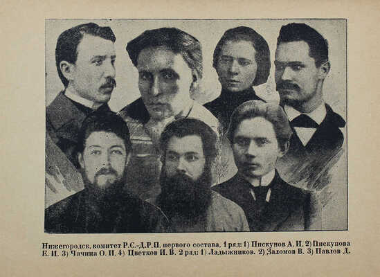 1905 год в Нижегородской губернии. Сб. ст. и воспоминаний. [Нижний Новгород], 1931.